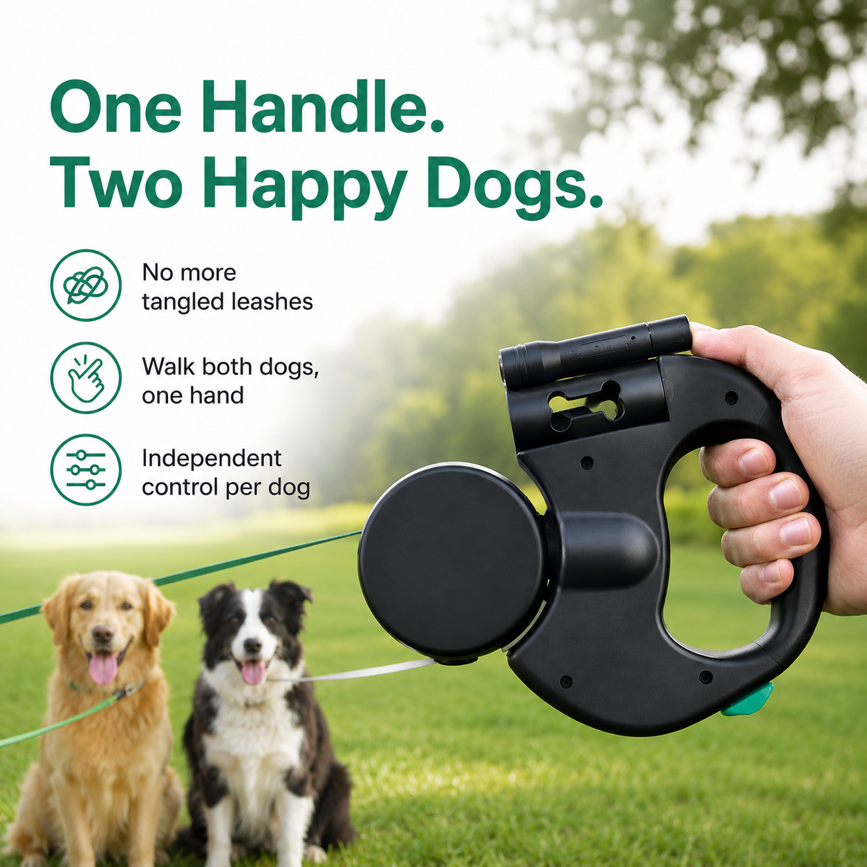 RoamDuo Dog Leash